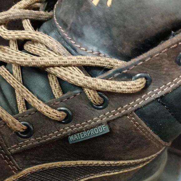 Puma Women's Brown Composite Toe Boots - Picture 8 of 9